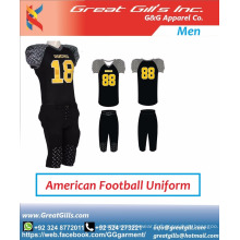 Impression par sublimation personnalisée uniformes de football américain